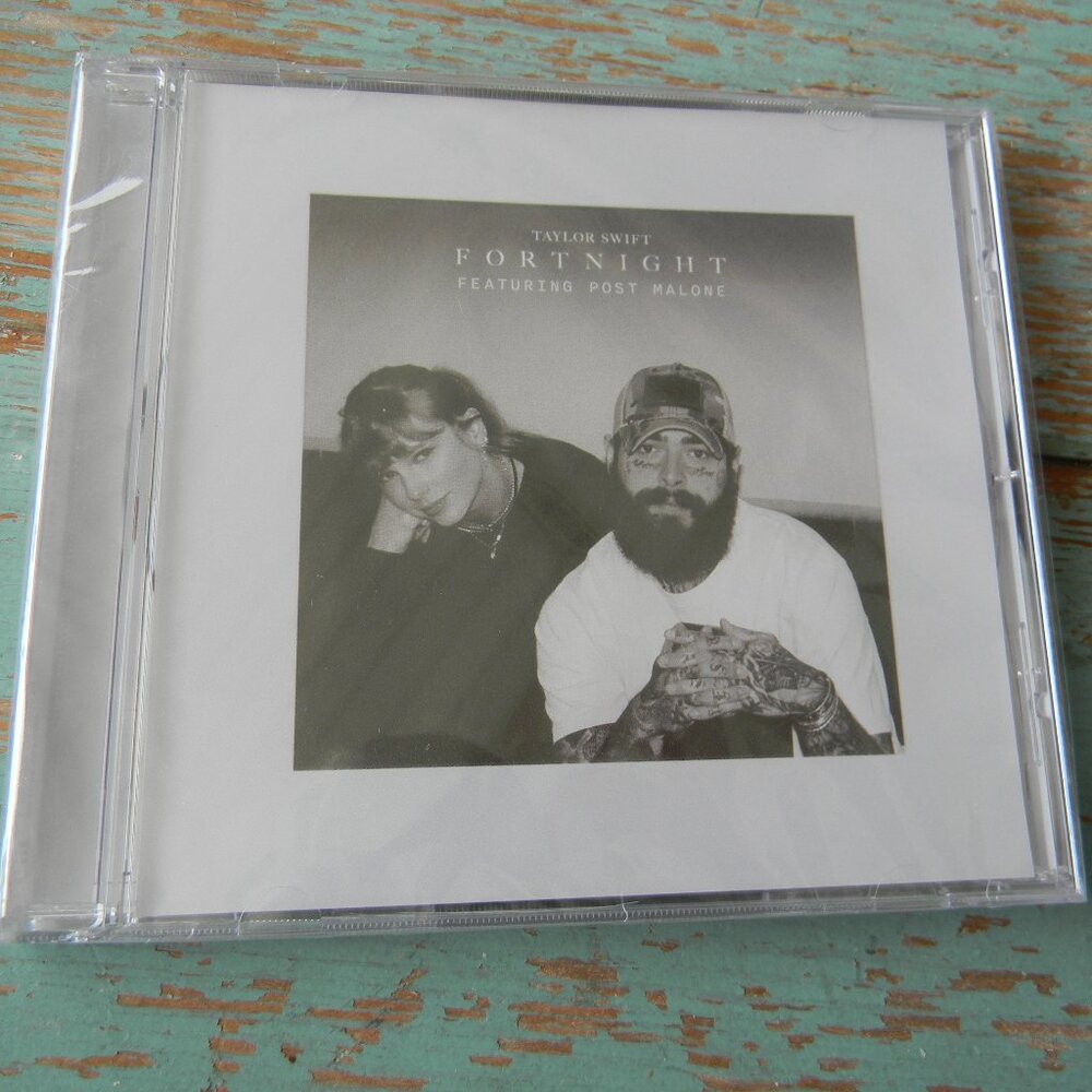 NEW SEALED TAYLOR SWIFT POST MALONE FORTNIGHT CD 2024